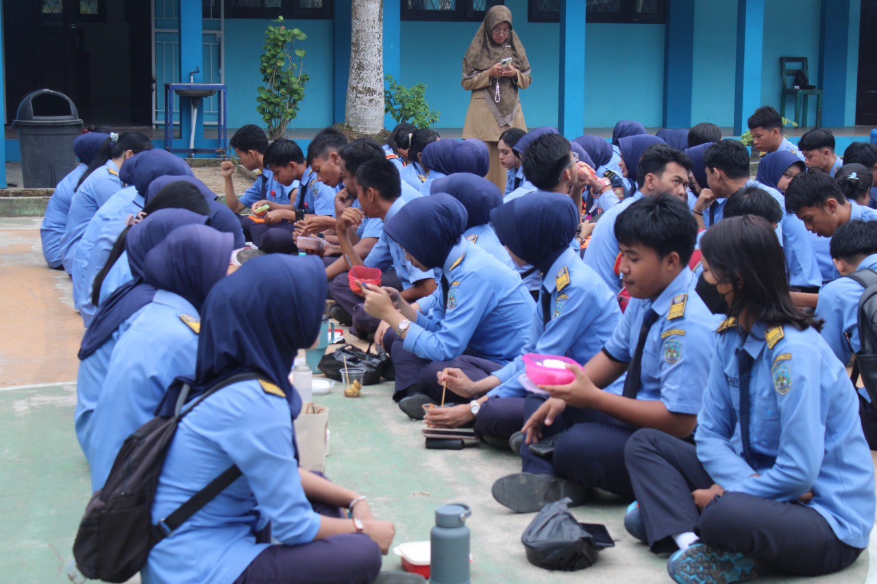 Sarapan Bersama SMK Negeri 1 Nunukan