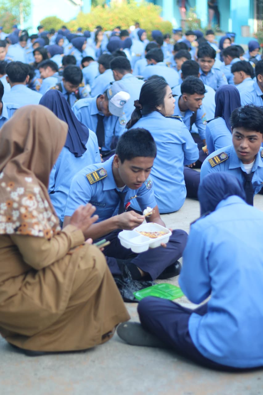 Sarapan Bersama SMK Negeri 1 Nunukan