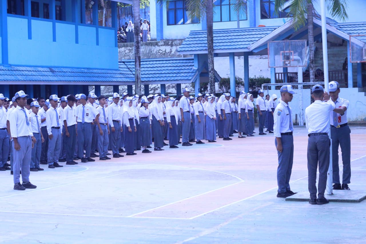 Upacara Bendera SMK Negeri 1 Nunukan