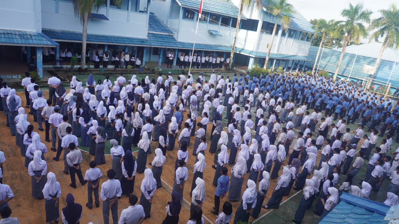 Apel Pagi SMK Negeri 1 Nunukan