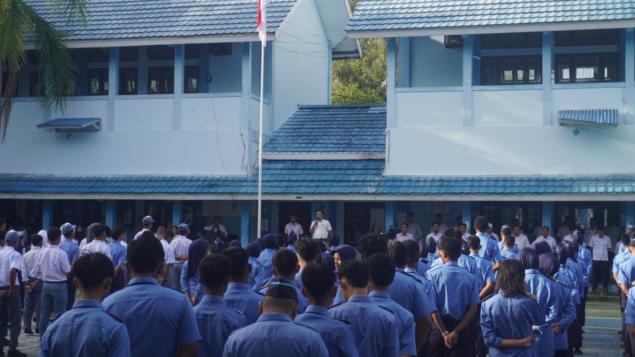 Apel Pagi SMK Negeri 1 Nunukan