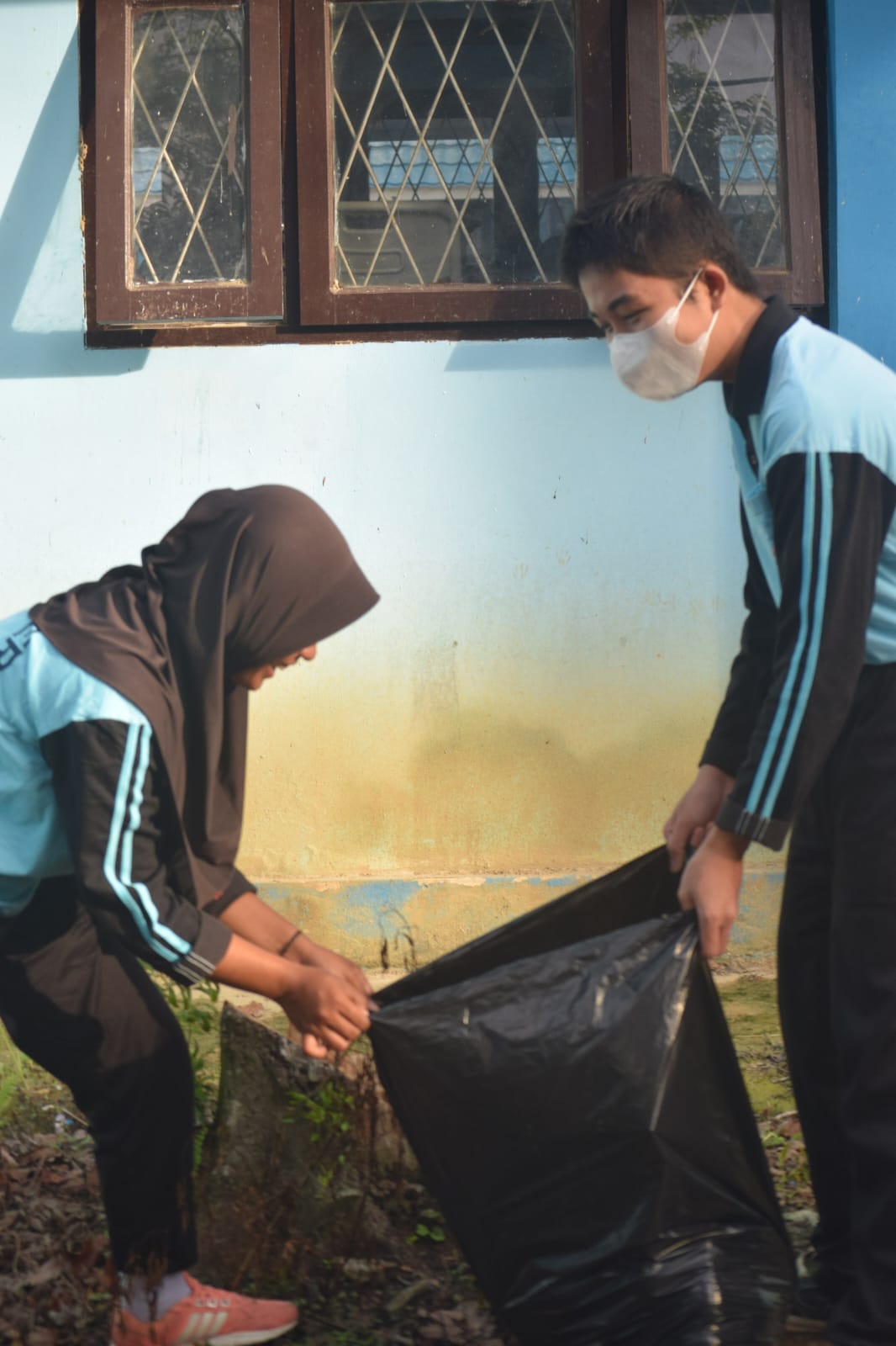Jumat Bersih SMK Negeri 1 Nunukan