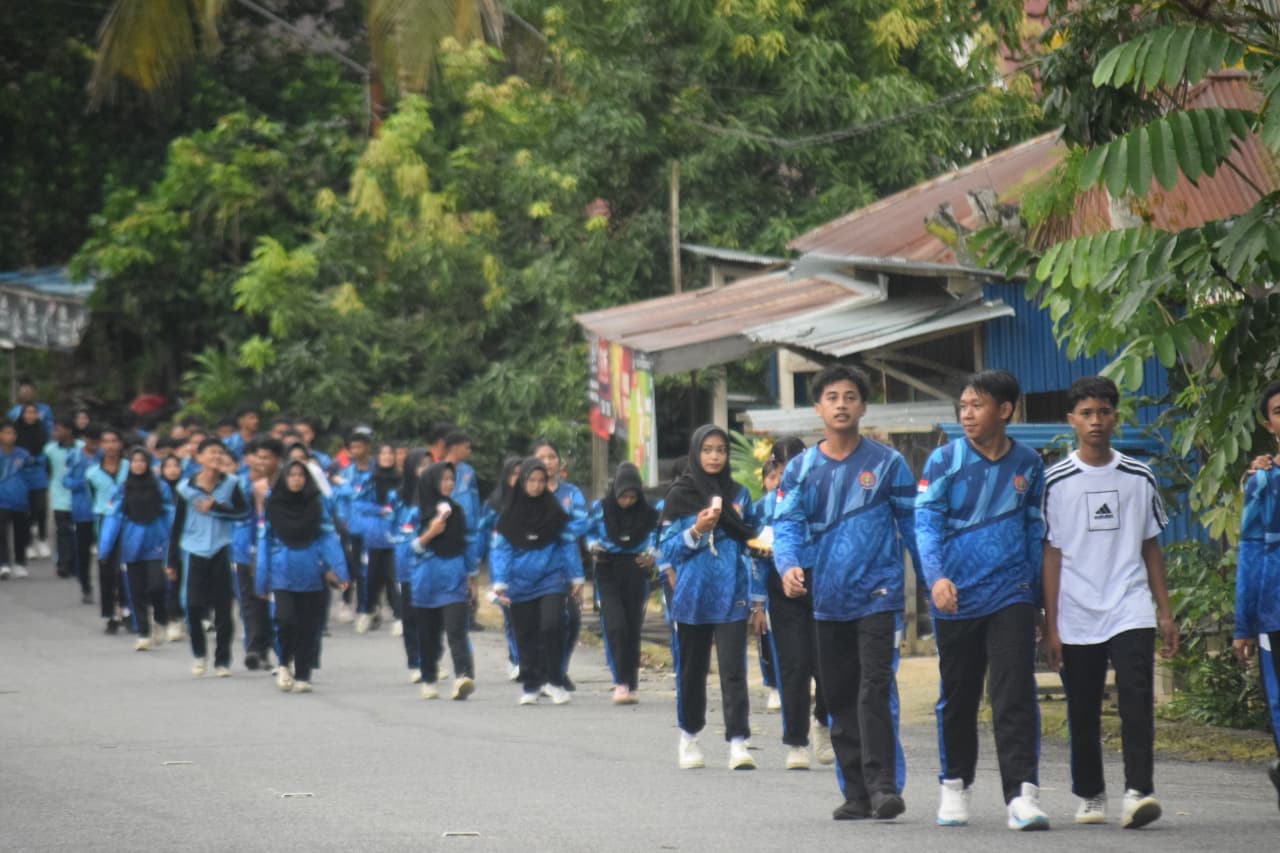 Jalan Sehat SMK Negeri 1 Nunukan