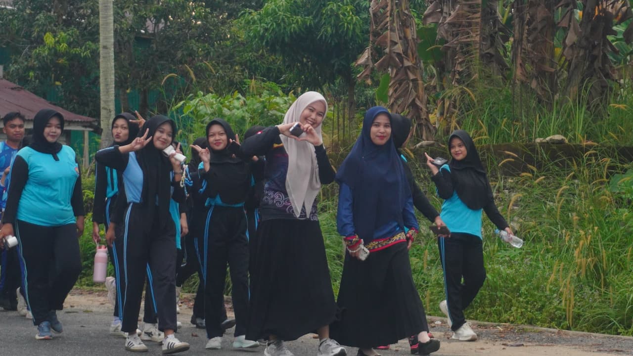 Jalan Sehat SMK Negeri 1 Nunukan