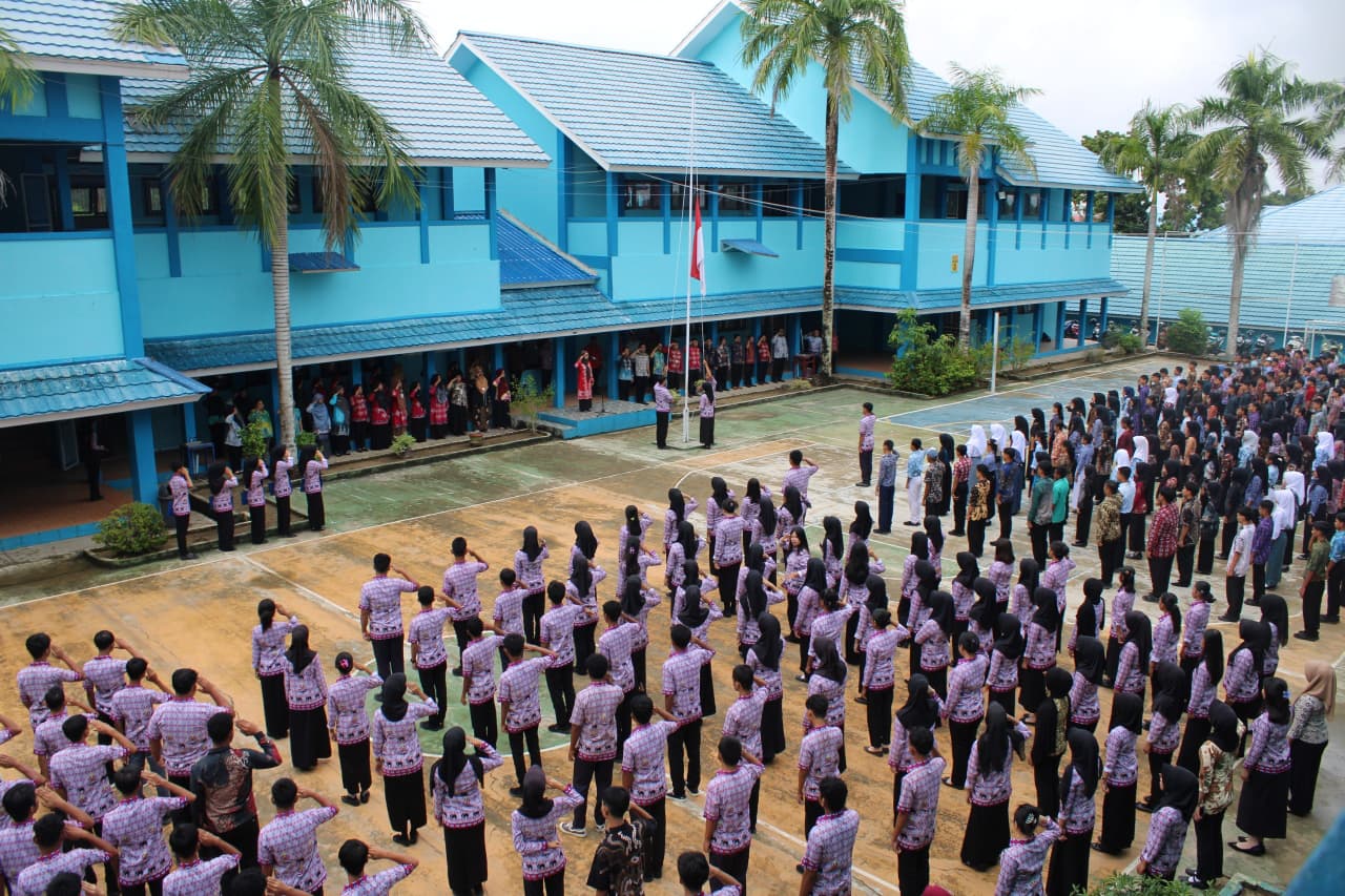 SMK Negeri 1 Nunukan Peringati Hari Anak Nasional 2026 melalui Upacara Bendera