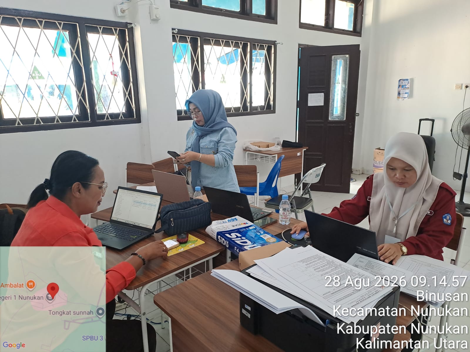 Peserta dan asesor foto bersama usai validasi MUK, 28 Agustus 2026