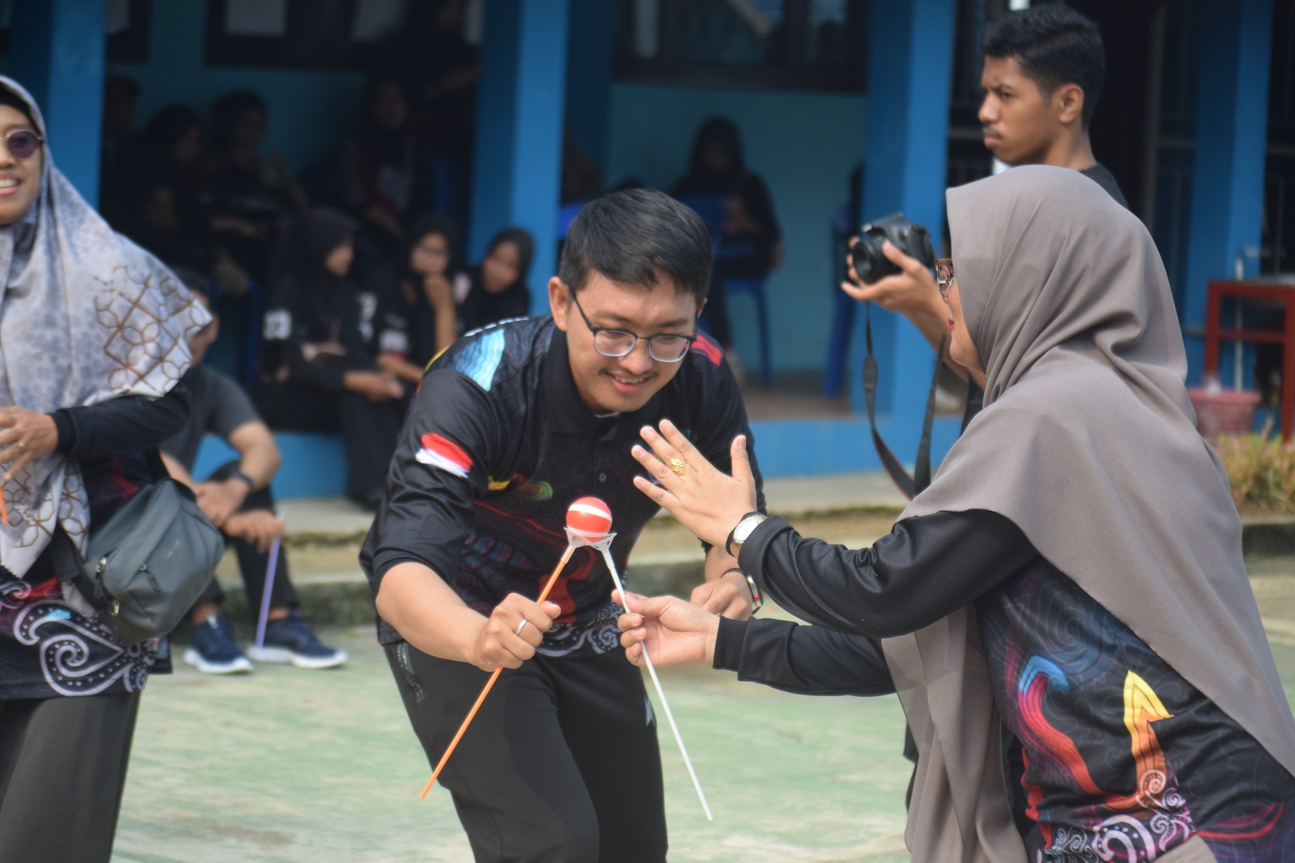 Keseruan lomba siswa