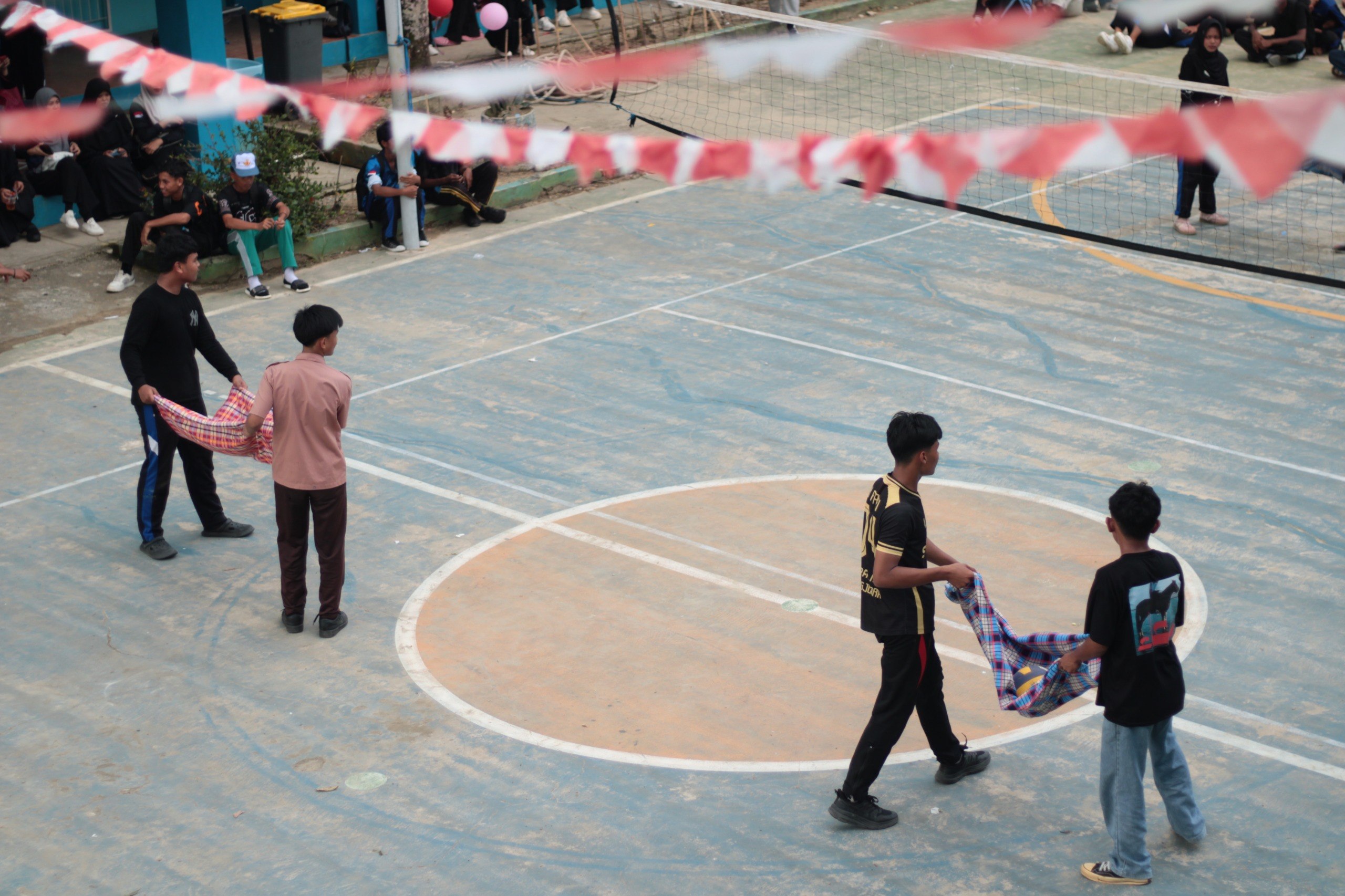 Keseruan lomba siswa