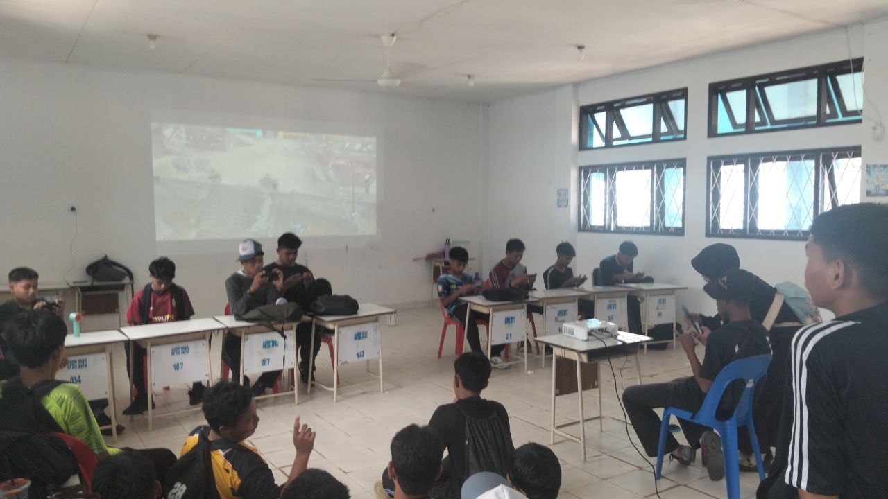 Keseruan lomba siswa