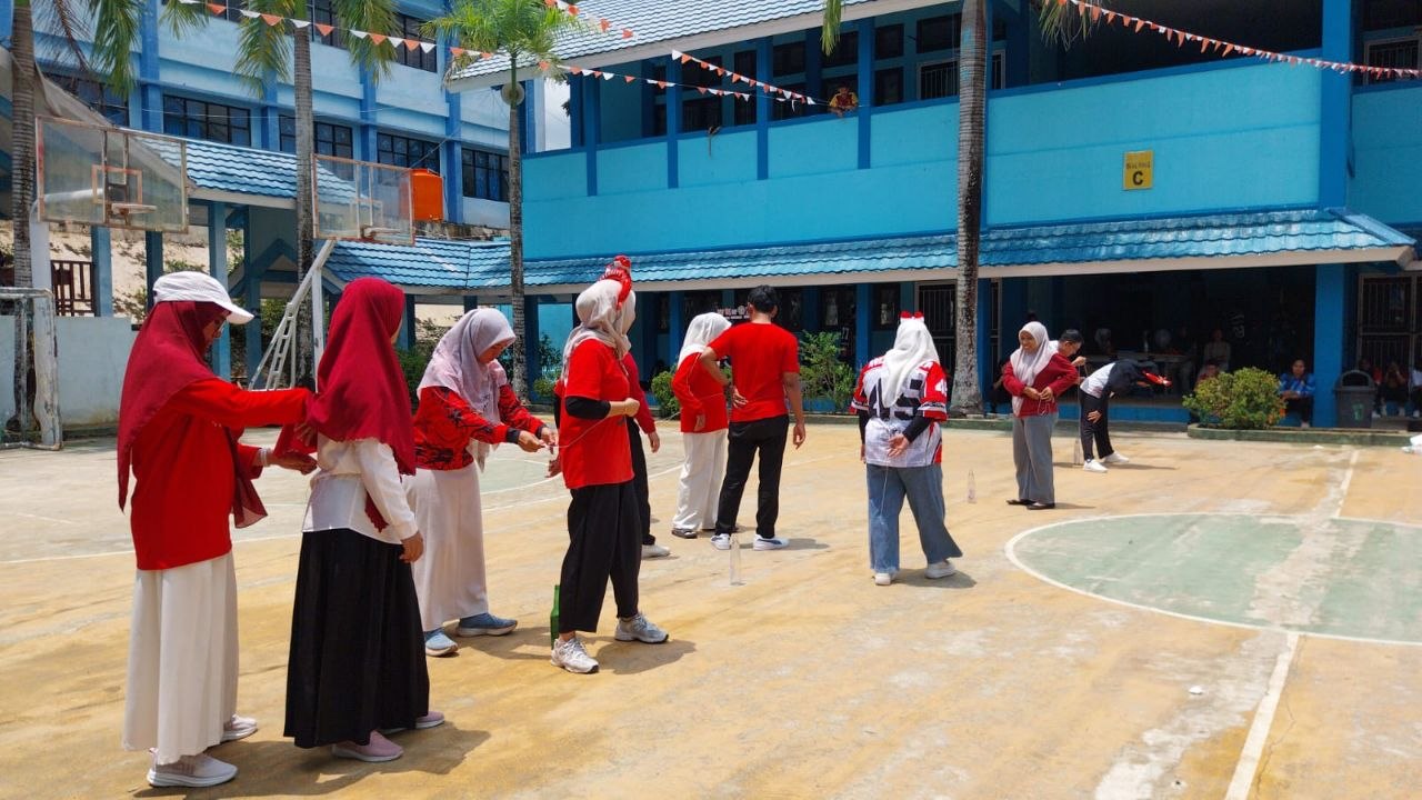 Keseruan lomba siswa