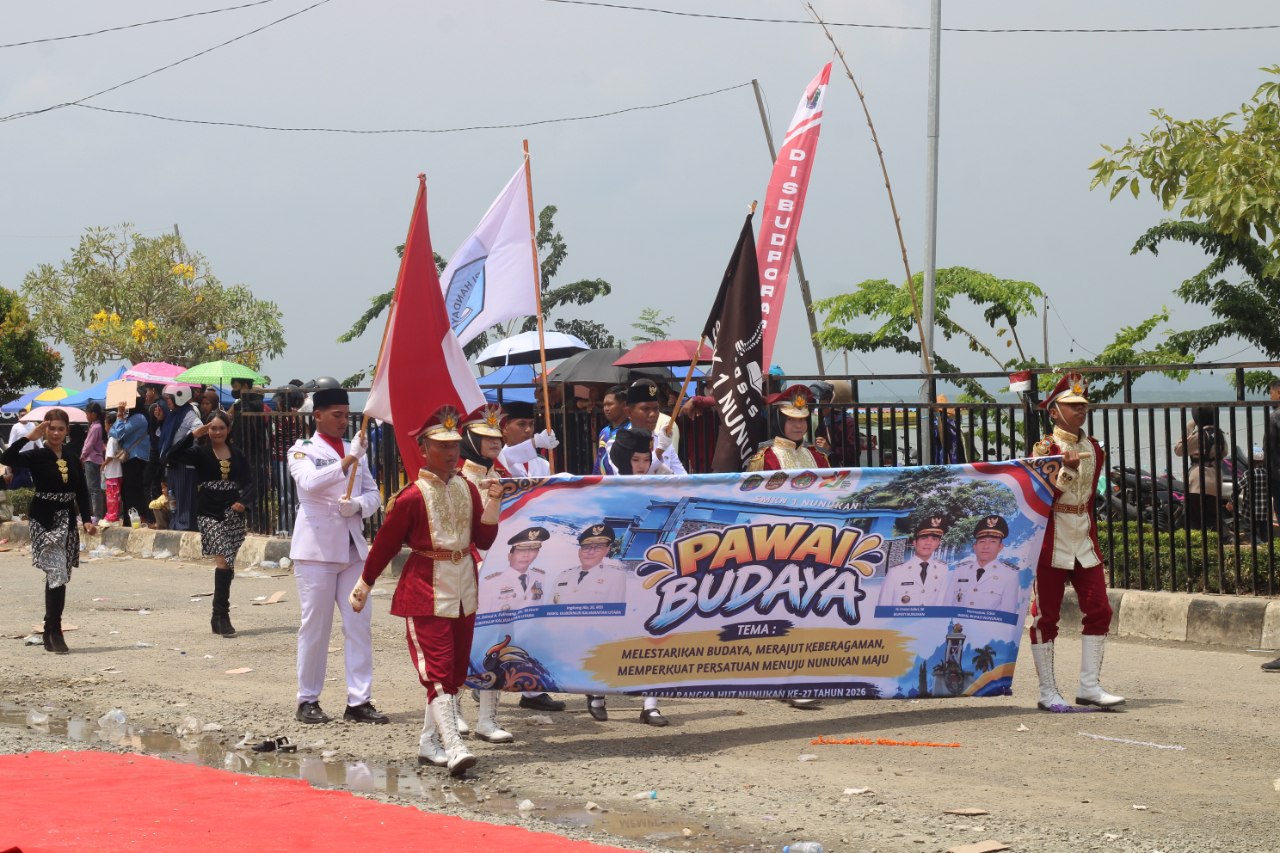 SMKN 1 Nunukan Juara 1 Pawai Budaya Lagi, Back-to-Back Bestie!